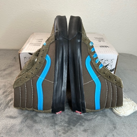 RARE Vans Vault OG Sk8-Hi Lx Hairy Suede Women Size 8 , Men Size 6.5 - Picture 4 of 11